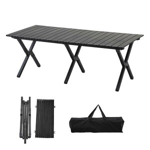 TAO ONE AEghAe[u 120x60x44cm Lve[u [e[u ܂肽 e[u A~ RpNg O H ^ y BBQ Cxgp