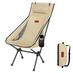 DesertFox �L�����v �֎q �A�E�g�h�A�`�F�A �܂肽���� ���t�� ���y�� �y�Ǝ��J���̃J�b�v�z���_�[�z �y�ω׏d150kg�z �L�����v �`�F�A �R���p�N�g �C�X �n�C�o�b�N �֎q ���� ���[�ܕt�� ����