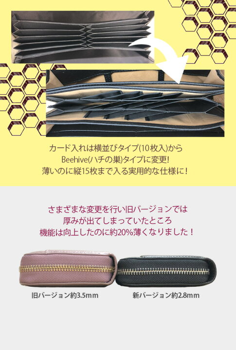 楽天市場】【楽天1位】長財布 大容量 財布 コインスルー 自動振り分け 