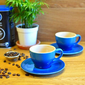 EN[[ Jv`[m Jbv\[T[ 200ml 2Zbg N[[ Rbv Le Creuset Cappuccino Cups and Saucers Set of 2 PG8000T