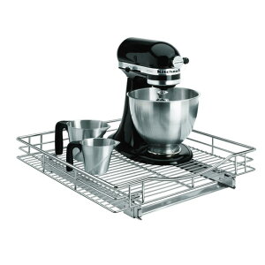 VNK[  NLrlbg o Lynk Professional-Inch Roll-Out Chrome Cabinet Drawer 51×53×10cm