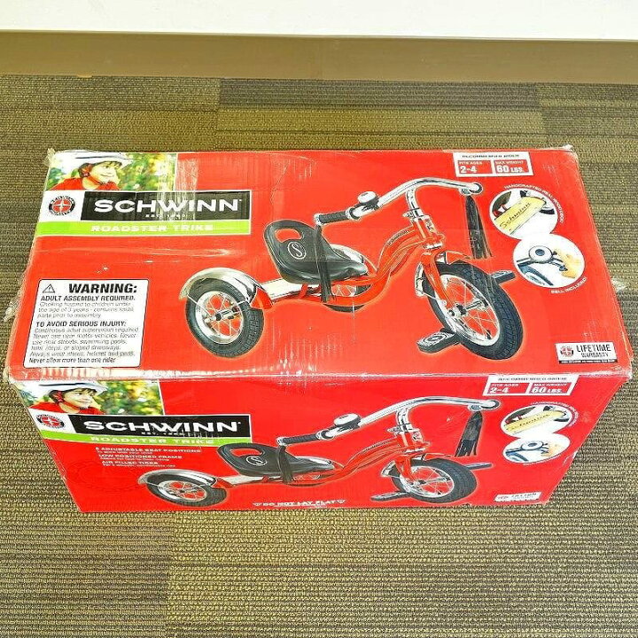 楽天市場】ロードスター12インチ三輪車 男女共用 シュウィン Schwinn 