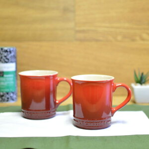 EN[[ }OJbv 414ml 2Zbg N[[ Rbv Le Creuset Stoneware Mug Set of 2 PG9003