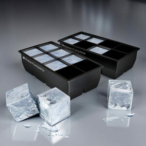 �z�[���R���v���[�g ���[�W�A�C�X�g���C 2�p�b�N Home-Complete Large Ice Trays 2 Pack