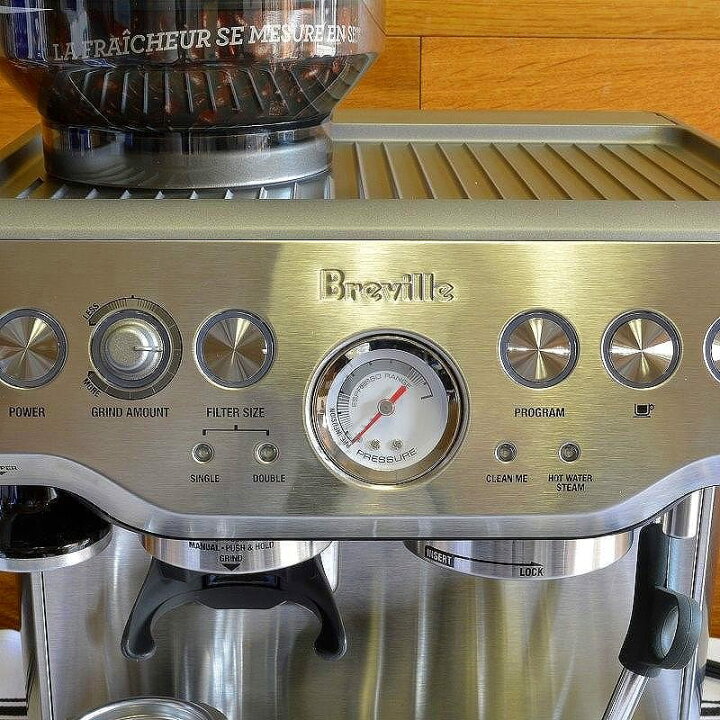 【期間限定！最安値挑戦】 アメリカ輸入プロブレビル Breville エスプレッソ コーヒー マシーン バリスタ ブラック セサミ 並行輸入品