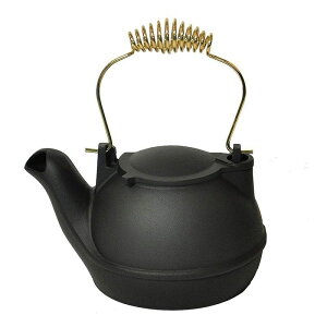 �P�g�� �₩�� ���� 1.6L Condar Black Half Kettle - Brass Handle