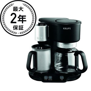NbvX e`[m R[q[[J[ ~NAċ@\t ubN KRUPS KM310850 Latteccino Coffee Maker with Milk Frother Black Ɠd