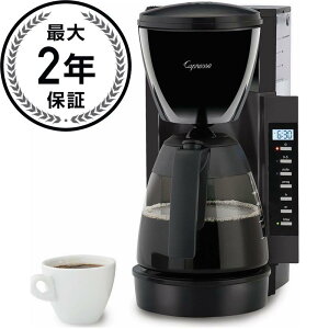 Jvb\ fW^R[q[[J[ ubN Capresso CM200 10-Cup Programmable Coffee Maker, Black Ɠd