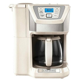 ブラック・アンド・デッカー コーヒーメーカー 豆挽き付 12カップ BLACK+DECKER CM5000B 12-Cup Mill and Brew Coffeemaker 家電