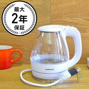 �K���X�d�C�P�g�� �R�[�h���X�d�C�P�g�� 1.5L Ovente KG83 Series 1.5L Glass Electric Kettle �Ɠd