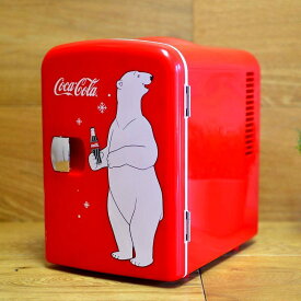 コカ・コーラ パーソナル 6缶 ミニ 冷蔵庫 冷温庫 レトロ カリフォルニア 西海岸 Koolatron KWC-4 Coca-Cola Personal 6-Can Mini Fridge 家電