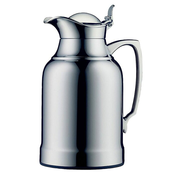 楽天市場】アルフィ オパール カラフェ ポット 魔法びん 1.0L クロム  