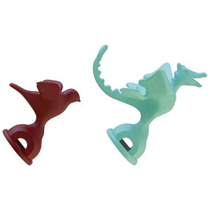 �A���b�V�B �P�g�� �z�C�b�X�� 2�Z�b�g Alessi MGWHS2 Set Of Two Whistles in Pa, Red/Light Green