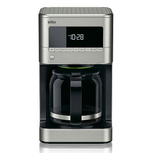 ブラウン コーヒーメーカー 12カップ デジタル プログラム Braun BrewSense KF7170 12-Cup Drip Coffee Maker 家電
