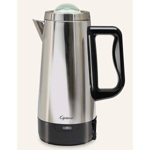 �J�v���b�\ �X�e�����X�p�[�R���[�^�[ �R�[�q�[���[�J�[ Capresso 12-Cup Perk 405.05 �Ɠd