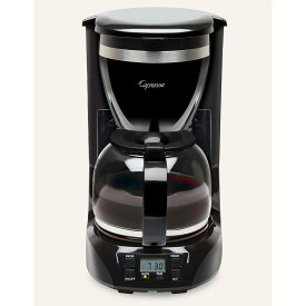 カプレッソ コーヒーメーカー ガラスカラフェ Capresso 12-Cup Drip Coffee Maker 424.01 家電