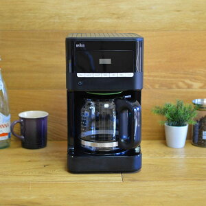 uE R[q[[J[ 12Jbv fW^ vO Braun KF7000BK Brew Sense Drip Coffee Maker, Black Ɠd