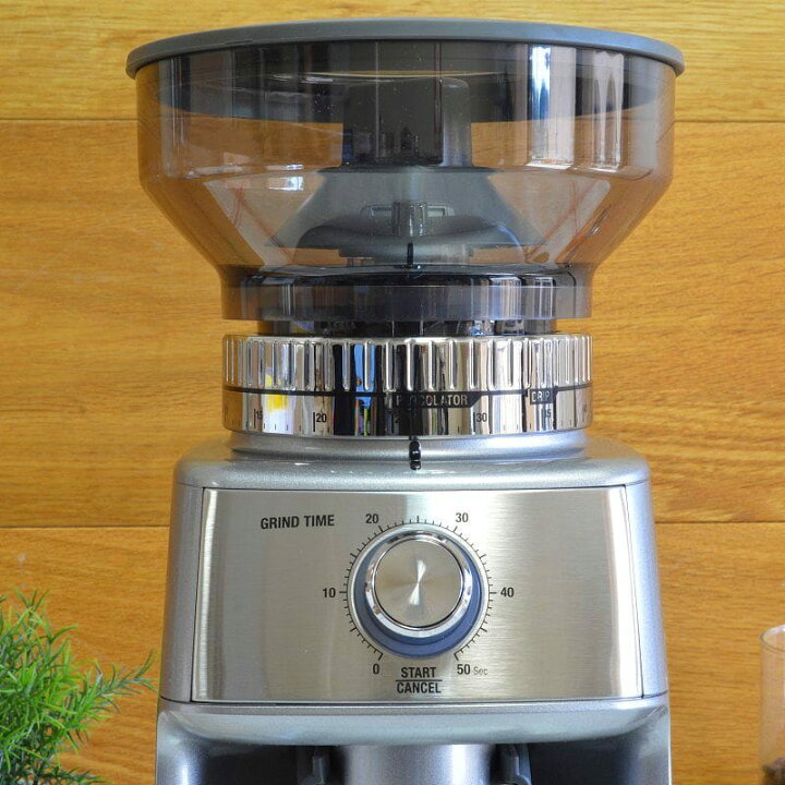 楽天市場】豆挽き ブレビル社 電動ミル グラインダー 60段階調整 1秒 