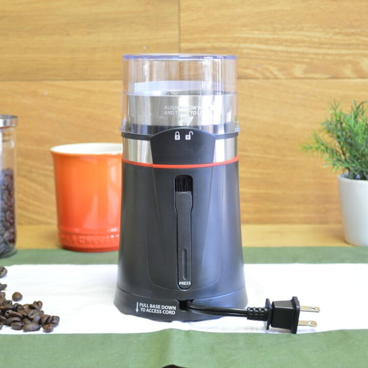楽天市場】ハミルトンビーチ 電動式コーヒーグラインダー コーヒーミル 