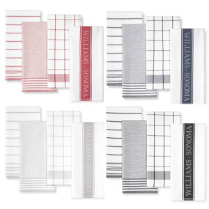�J���[���낢�� �E�C���A���Y�E�\�m�} �^�I�� 4�� �Z�b�g Williams-Sonoma Multi-Pack Towels