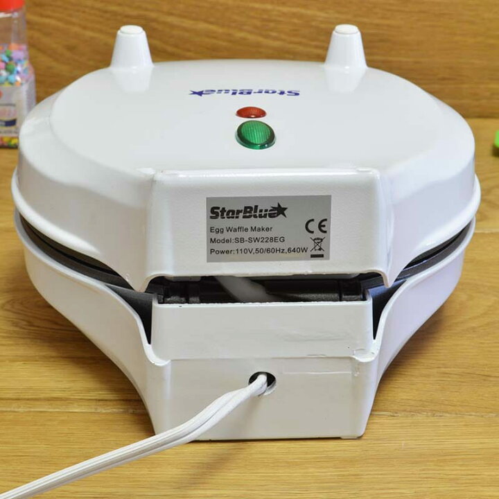 楽天市場】家庭用 ベビーカステラ 電気エッグワッフルメーカー 鶏蛋仔 