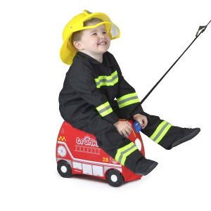 gL qpX[cP[X h  bh ėVׂ  @ ᔠ Trunki The Original Ride-On Frank Suitcase, Red
