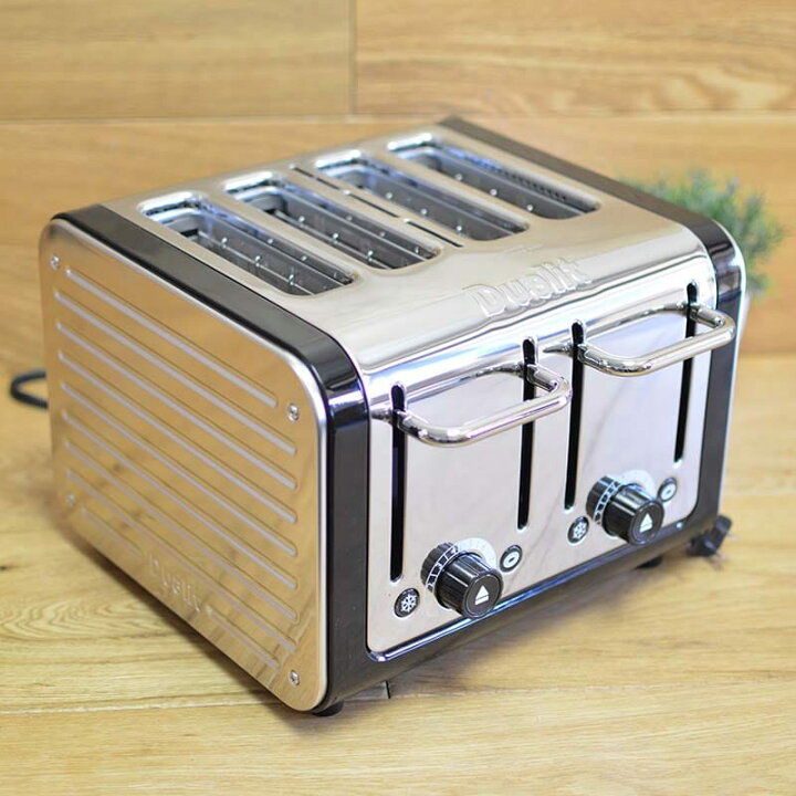 楽天市場】ポップアップトースター 4枚焼き デュアリット 焼き色8段階 
