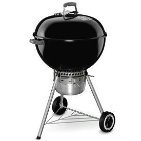 ウェイバー オリジナルケトル プレミアム チャコール グリル BBQ 焼肉 炭火 直径55cm Weber 14401001 Original Kettle Premium Charcoal Grill, 22-Inch, Black