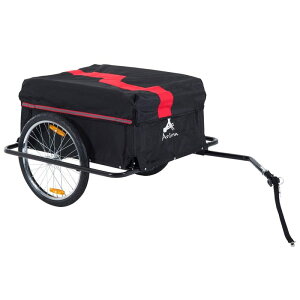 TCNg[[ ]ԗpg[[ Aosom Elite II Bike Cargo / Luggage Trailerysz