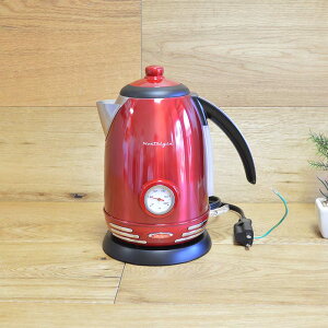 mX^WA g dCPg 1.7L xvt Nostalgia RWK150 Retro 1.7-Liter Stainless Steel Electric Water Kettle with Strix Thermostat Ɠd