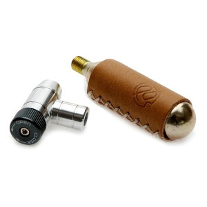 ボンベアダプターヘッド バルブタイプ CO2ボンベ用 米式/仏式兼用 自転車 空気入れ ロードバイク マウンテンバイク MTB pdw Shiny Object fits on both Presta and Schrader valves