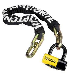 NvgiCg j[[N fBXNbN `F[ bN  oCN Kryptonite New York Fahgettaboudit 1410 Chain and New York Disc Bike Lock, 14mm x 39"
