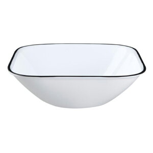 R[ XNGA{E 6Zbg VvC H Corelle Square Simple Lines Bowl Set