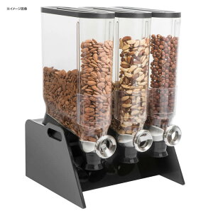 t[h fBXyT[ T[o[ 3A e13.3L gv ubN  VA XibN LfB ze Xg AN Rosseto DS109 PRO-BULK 13.3 Liter Triple Canister Tabletop Snack / Cereal Dispenser wi