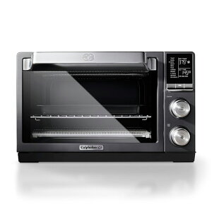 オーブン 30cmピザが焼ける カルファロン Calphalon Quartz Heat Countertop Toaster Oven, Dark Stainless Steel TSCLTRDG1 家電