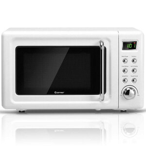 dqW KX^[e[u COSTWAY Retro Countertop Microwave Oven 23853 Ɠd