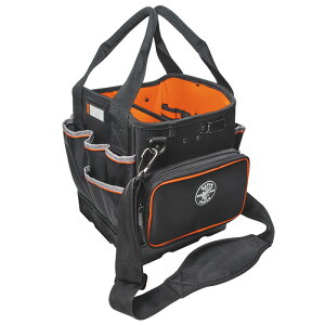 �H��o�b�O �N���C���c�[�� 25cm 40�|�P�b�g �V�����_�[ �X�g���b�v�t �c�[���o�b�O �A�����J�� Kleintools Tradesman Pro 10-Inch Tote 5541610-14