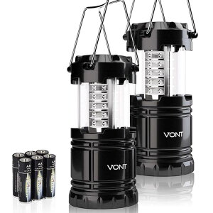 LED�����^�� 2�Z�b�g �A�E�g�h�A �L�����v Vont 2 Pack LED Camping Lantern, Portable Lanterns