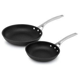 フライパン セット 20cm 25cm PFOAフリー カルファロン Calphalon Signature Hard-Anodized Nonstick 8-Inch & 10-Inch Fry Pan Combo