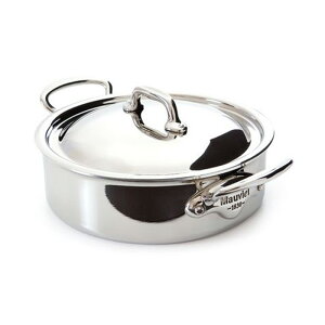 BG[ [r h  t^t 28cm 5.6L XeX 5w IHΉ rG rG BG tX Mauviel 523029 M'cook Rondeau (with stainless steel lid)
