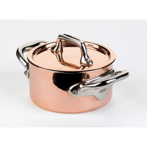 �����B�G�[�� ���[�r�� �R�R�b�g ����� 9cm 300ml �� 1.5mm�� 2�w ������X�e�����X ���r�G�� ���r�G�� �����B�G�� �t�����X Mauviel 1830 613009 M'Mini Cocotte