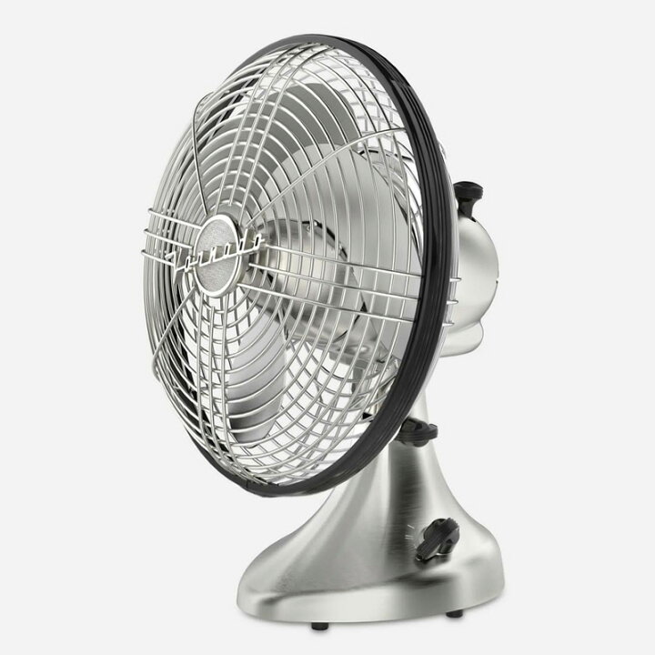 楽天市場】ボルネード 扇風機 ビンテージファン シルバースワン S  