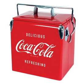 コカコーラ クーラーボックス 最大18缶 13L レトロ Coca Cola Vintage Retro 13 Liter Ice Chest Picnic Cooler