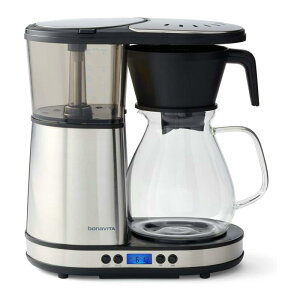 R[q[[J[ KXJtF 8Jbv ^C}[t ^b` N {ir[^ Bonavita BV1902DW 8-Cup One-Touch Coffee Maker Featuring Programmable Setting and Glass Carafe with Warming Plate, Silver Ɠd