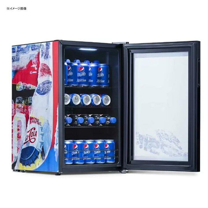 楽天市場】ペプシ 冷蔵庫 最大90缶 ガラスドア Pepsi 90 Can Rewind 