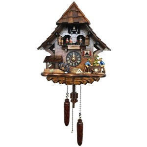 炭莞v hCc v JbREv Re[W  nCLO 12 Alexander Taron 4927QMT - Engstler Battery-operated Cuckoo Clock - Full Size