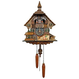 炭莞v hCc v JbREv Re[W j̎q ̎q  12 4484QMT - Engstler Battery-operated Cuckoo Clock - Full Size