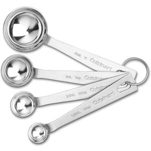 vʃXv[ 4TCYZbg XeX NCWi[g Cuisinart CTG-00-SMP Stainless Steel Measuring Spoons, Set of 4