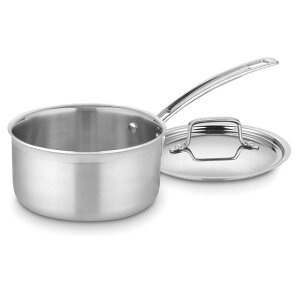 \[Xp Ў t^t 1.9L XeX 3w IHΉ NCWi[g Cuisinart MCP19-18N MultiClad Pro Stainless Steel 2-Quart Saucepan with Cover