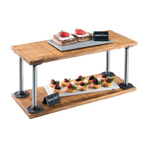 fBXvCX^h p^ 2i ؐv[g pC CU[ JtF Xg oCLO rbtF Cal-Mil 3473-99 Madera Rustic Pine 2 Shelf Riser 211347399